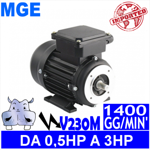 MGE - Motori elettrici V230M 4 POLI 1400 GG.MIN Forma B3.B14