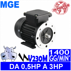 MGE - Motori elettrici V230M 4 POLI 1400 GG.MIN Forma B3.B5