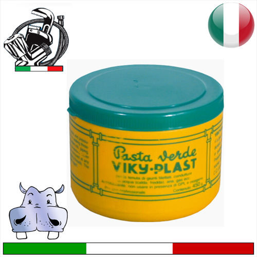 VIKY-PLAST Pasta verde 450 Articoli di consumo - sigillanti