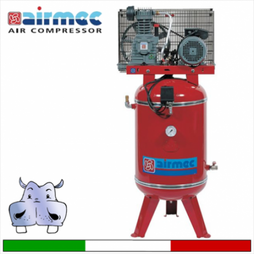 Compressore Airmec verticale monostadio 200 LT Airmec compressori