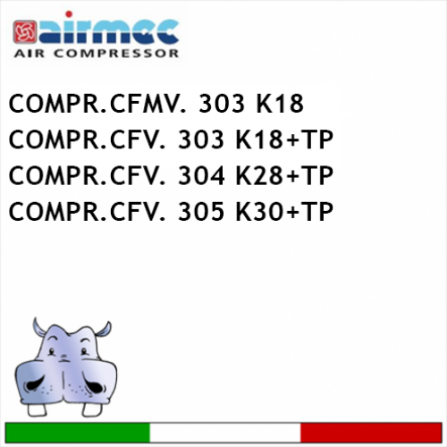 Compressore Airmec verticale bistadio 270 LT 2