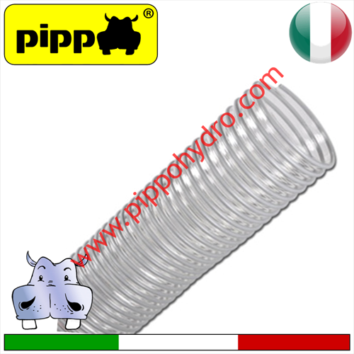Bucchi - Tubo spiralato trasparente