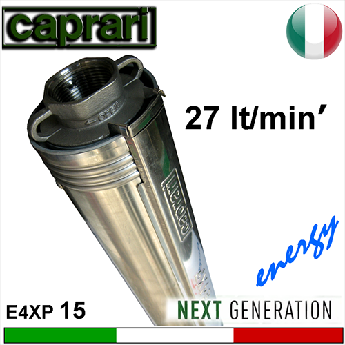 Caprari - Parti idrauliche sommerse E4XP15