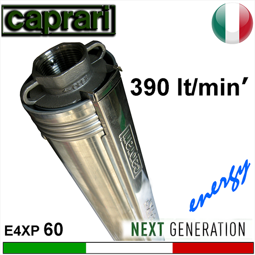 Caprari - Parti idrauliche sommerse E4XP60