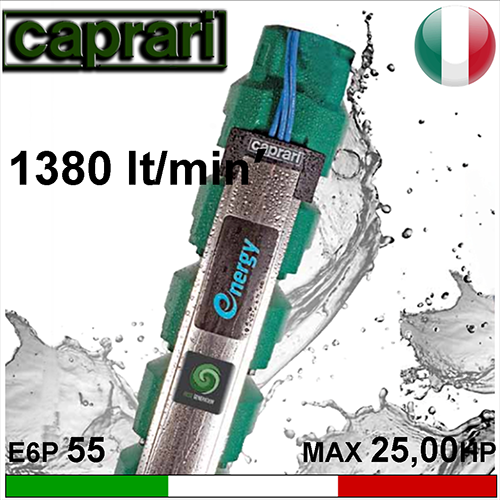Caprari - Idraulica E6P55 (DA_5,50 A 25,00 HP)