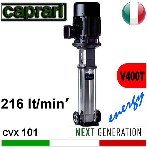 Caprari  - Elettropompa multistadio verticale CVX0101 Trifase