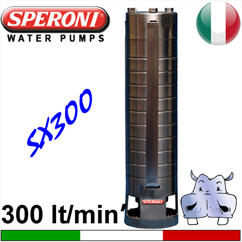 Speroni - Parti Idrauliche pompe sommerse SX 300