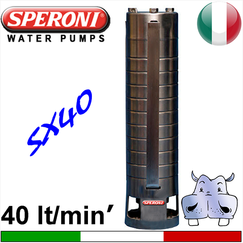 Speroni - Parti Idrauliche pompe sommerse SX 40