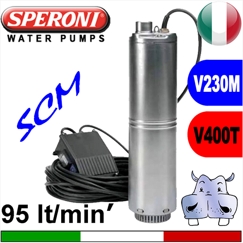 Speroni - Elettropompa Sommersa monoblocco SCM Senza galleggiante