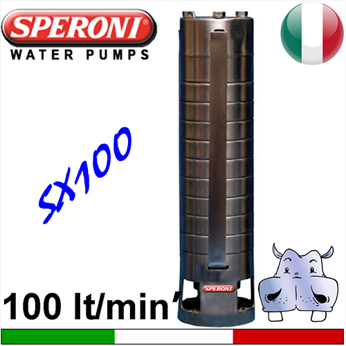 Speroni - Parti Idrauliche pompe sommerse SX 100