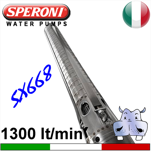 Speroni - Parti Idrauliche pompe sommerse SX668