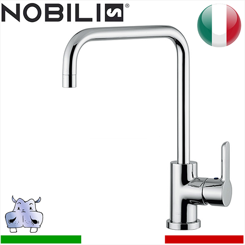 Miscelatore rubinetto monocomando Lavandino Lavello canna a -U- Nobili ABC