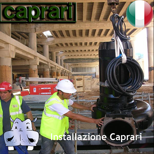 Pos. 01 Caprari Sommersa per fognature KCM150R 4