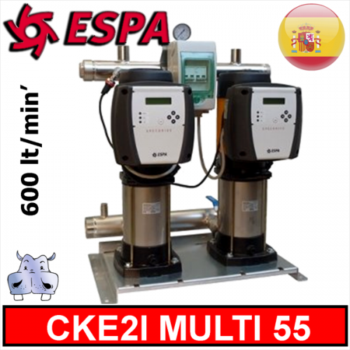 Espa - componentistica per gruppo elettropompe ad asse verticale sotto inverter CKE2I.MULTI.55