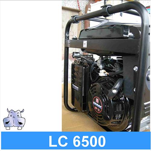 Generatore Gruppo Elettrogeno a benzina LC6500DDC 5KW 5000W avviamento elettrico versioni con e senza ATS 4