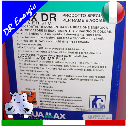 AQUAMAX - Acido disincrostante per rame e acciaio 2