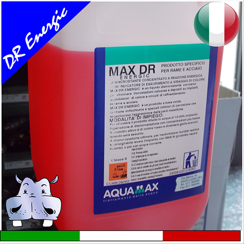AQUAMAX - Acido disincrostante per rame e acciaio 4