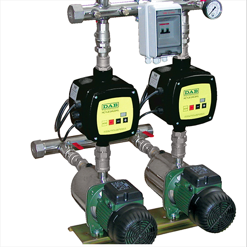 Dab - Gruppo elettropompe ad asse orizzontale sotto inverter 2.A.D.EUROINOX.80 2