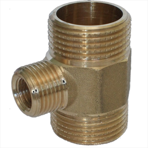 Doppiavite con inserto MF in ottone giallo 2