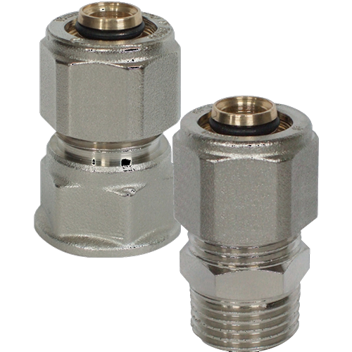 Raccordo Dritto Maschio Modulare Eurocono 2