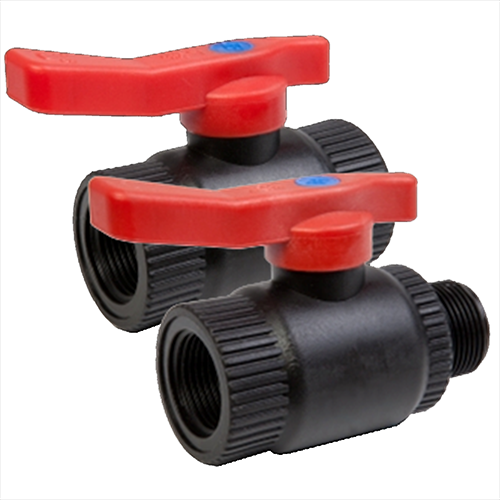 Valvola a sfera in PPCV MF Plastica Alfa 2