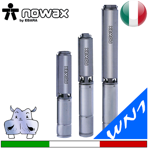 Ebara - Elettropompa sommersa per pozzi completa 4WN-1 3