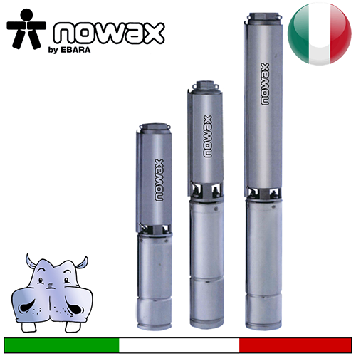 Ebara - Elettropompa sommersa per pozzi completa 4WN-15 3