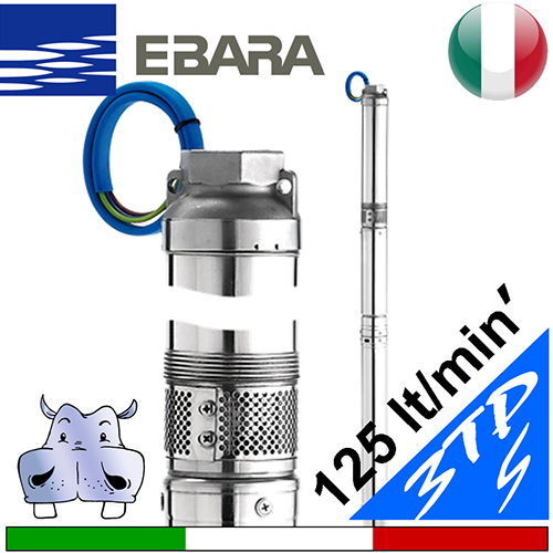 Ebara - Elettropompa centrifuga sommersa ad alta velocità 3TP5