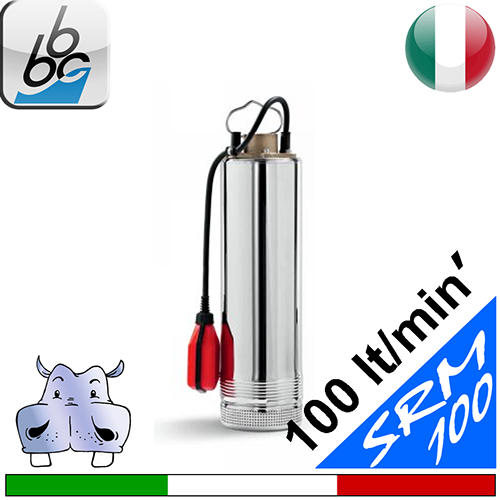 BBC - Elettropompa Sommersa monoblocco SRM 100 con galleggiante