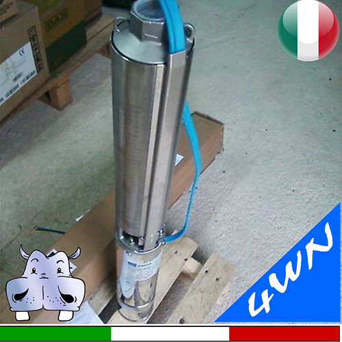 Ebara - Elettropompa sommersa per pozzi completa 4WN-1 2