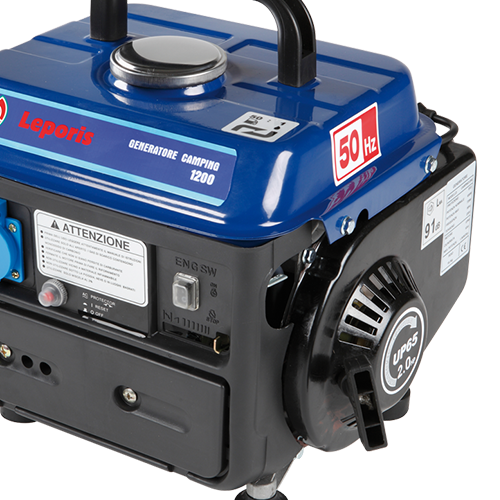 Gruppo Elettrogeno 650W 220V 2 Tempi - Generatore Di Corrente Con Serbatoio 4L, Per Campeggio E Emergenze