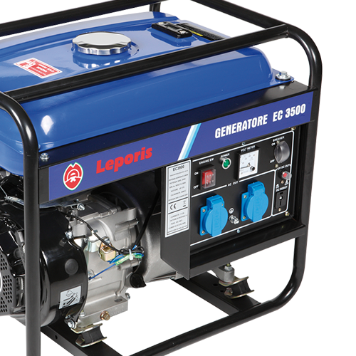 Generatore a benzina, EC 3500 Gruppo Elettrogeno 2,6KW 2600W avviamento elettrico o manuale 2