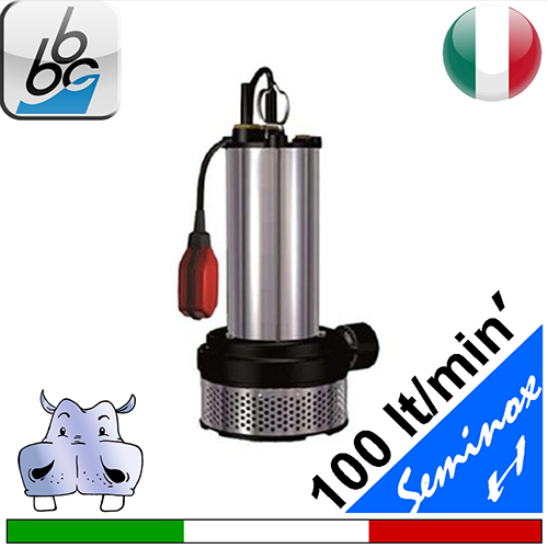 BBC Elettropompa sommersa per drenaggio SEMISOM 130 H