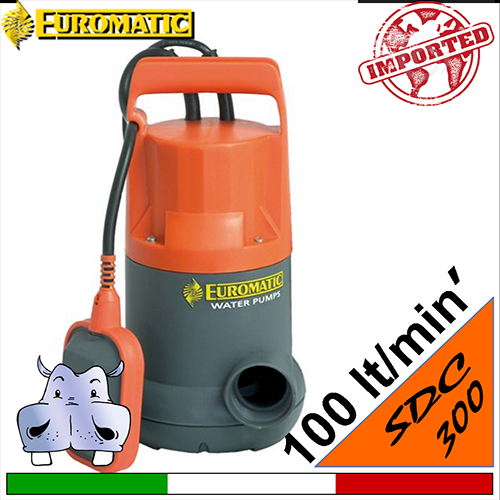 EUROMATIC  Elettropompa sommersa per drenaggio SDC 300