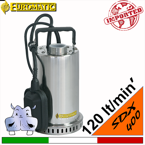 EUROMATIC Elettropompa sommersa per drenaggio SDX 400