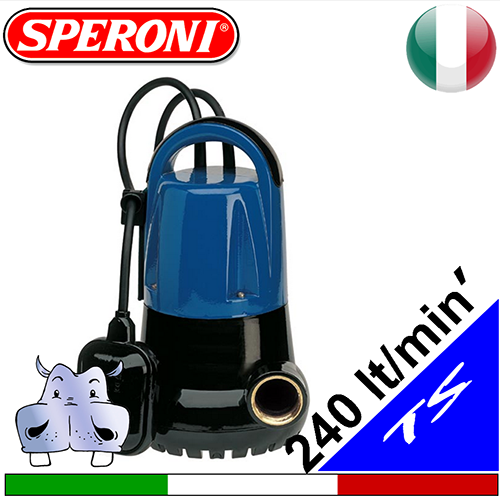 Speroni Elettropompa sommersa per drenaggio TS TSN