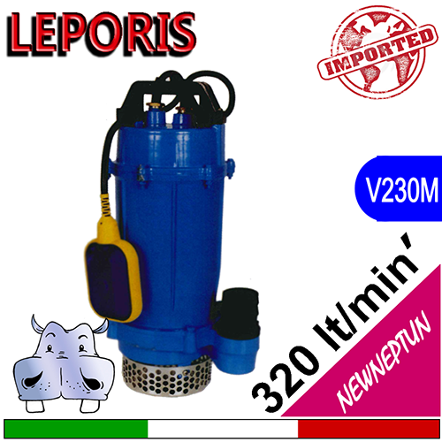 Leporis Elettropompa sommersa per drenaggio NEW NEPTUN