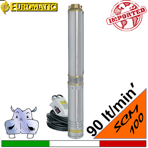 Euromatic Elettropompa sommersa monoblocco SCM 100