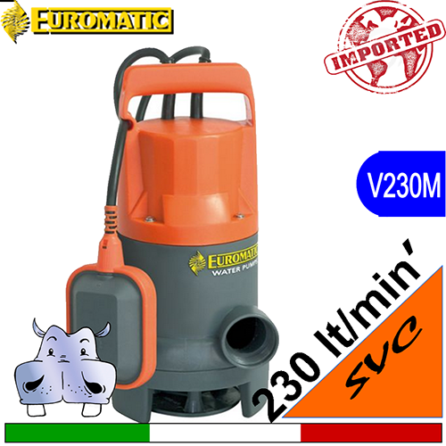 EUROMATIC Elettropompa sommersa per fognature SVC