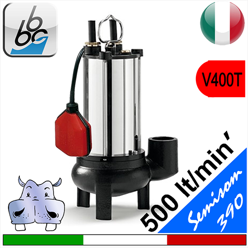 BBC Elettropompa sommersa per fognatura SEMISOM 390