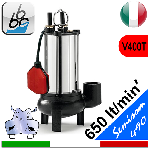 BBC Elettropompa sommersa per fognatura SEMISOM 490