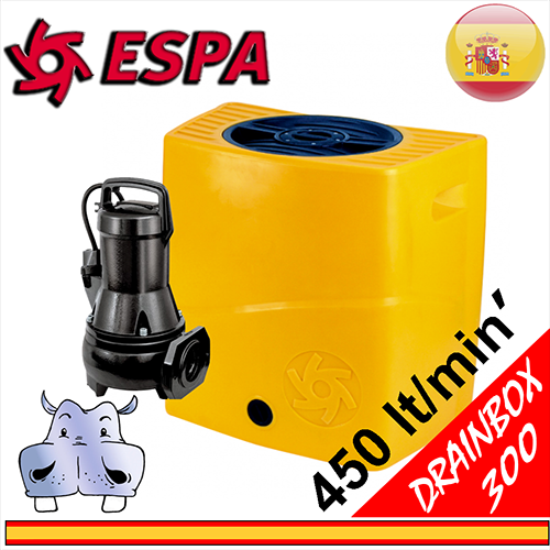 Espa - Stazione di sollevamento Drainbox completa di sommersa DRAINEX 201