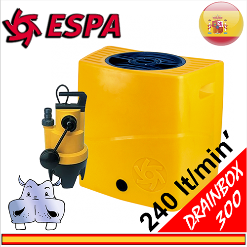 Espa - Stazione di sollevamento Drainbox completa di sommersa VIGILEX 600