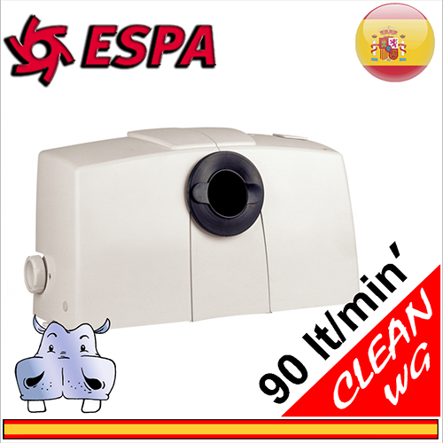 Espa - Stazione di sollevamento trituratrice Clean WG per acque grigie e nere