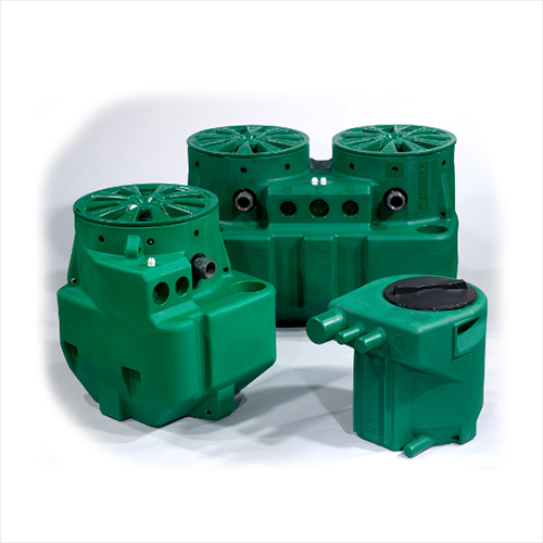 Lowara - Stazione di sollevamento DOUBLEBOX PLUS - KIT per acque nere completa di kit raccordi - predisposta per due pompe sommerse 3