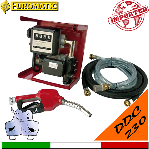 Set portatile professionale per travaso gasolio V230