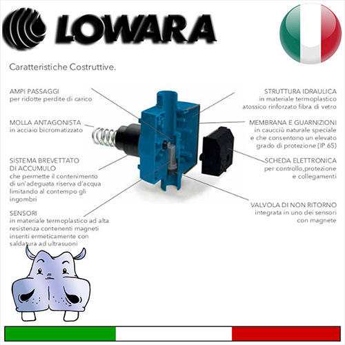 Lowara Regolatore di pressione Presscontrol Genyo 8A 4