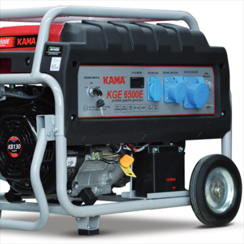 Generatore Gruppo Elettrogeno a benzina 4,32KW 4320W KGE6500EM avviamento elettrico 2