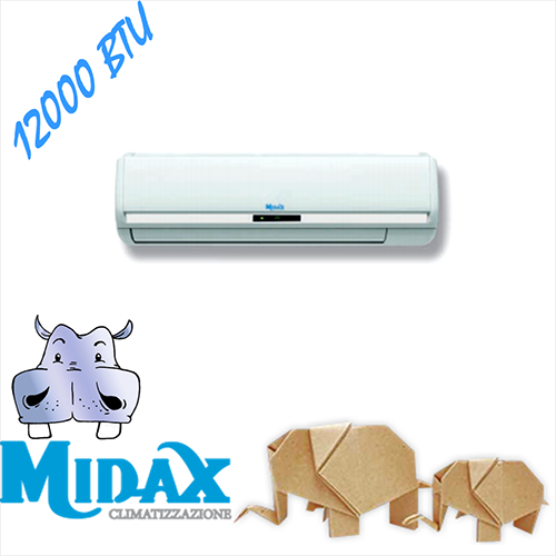 Condizionatore - climatizzatore aria inverter DC Midax (caldo-freddo) 12000BTU - modello 2014 2