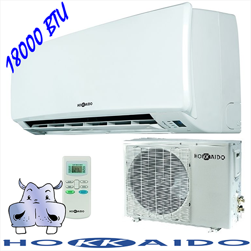 Condizionatore - climatizzatore aria inverter DC Hokkaido (caldo-freddo) 18000BTU